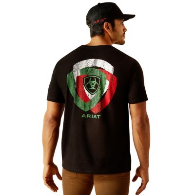 Ariat Men's Ariat Wooden Badges Short -Sleeve Graphic T-Shirt, 10051447