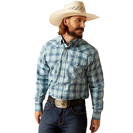 Ariat Men's Pro Series Payton Snap Classic Fit Long Sleeve Western ...