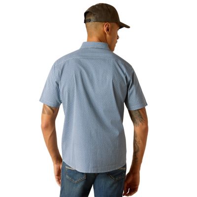Image showing  Men's Casual Series Miller Modern Fit Western Short-Sleeve Button-Down Shirt