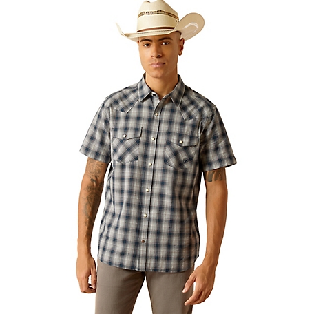 Ariat Men's Retro Haven Short Sleeve Western Shirt, 10048574