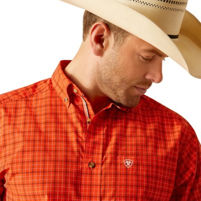 Image showing  Men's Pro Series Kasen Classic Fit Western Short-Sleeve Button-Down Shirt