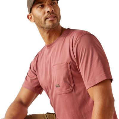 Image showing 2 th Ariat Men's Rebar Workman Reflective Flag Short -Sleeve T-Shirt