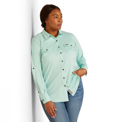 Women's Rebar Made Tough VentTEK DuraStretch Long Sleeve Work Shirt