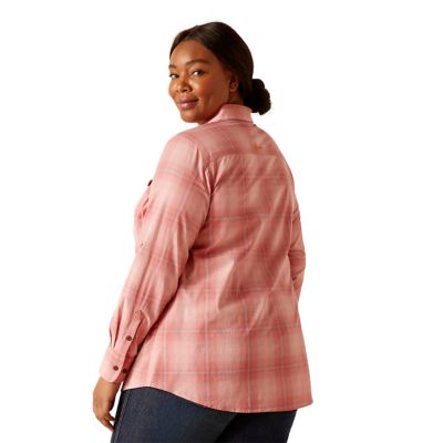 Image showing  Women's Rebar Made Tough DuraStretch Long-Sleeve Work Shirt