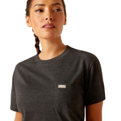 Image showing  Women's Rebar Cotton Strong HQ Short-Sleeve Work T- Shirt