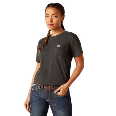 Image showing  Women's Rebar Cotton Strong HQ Short-Sleeve Work T- Shirt