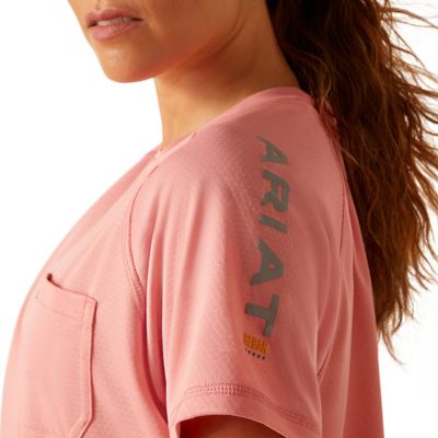 Image showing  Women's Rebar Heat Fighter Short-Sleeve Work T-Shirt