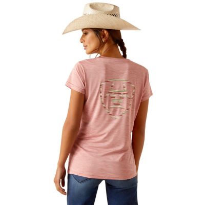 Ariat Women's Laguna Logo Short Sleeve Top,10048739