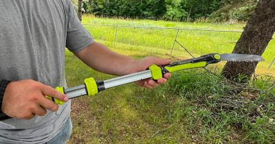 Image showing 7 th Timber Tuff 7 in. Telescoping Pole Saw, TTP-025PS