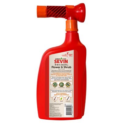Image showing  Ready to Spray 3-in-1 Flower/Shrub Mite and Disease Control Insect Killer, 32 oz.