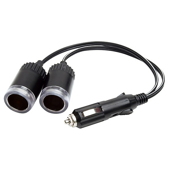 2 way cigarette lighter splitter Podofo Car Socket Dual QC3.0 USB Power Adapter Car Truck SUV ensuring the normal operation of the cigarette lighter and preventing damage to the car cigarette lighter due to overheating Two-way Car Cigar Lighter Socket