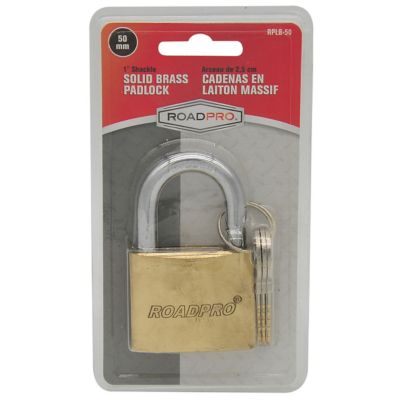 Image showing  2 in. Solid Brass Pad Lock 1 .in Shack
