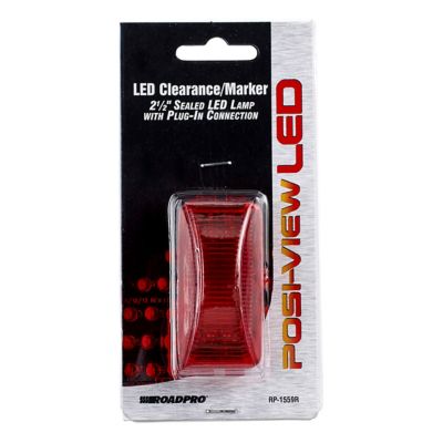 Image showing  2.5 in. Sealed Marker Light, Red