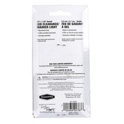 Image showing  2.5 in. Sealed Marker Light, Red