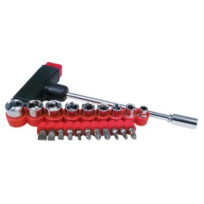 RoadPro 21 pc. T-Bar Screwdriver Bit & Socket Set, RP-34120