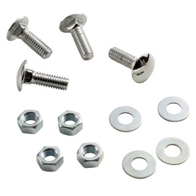 Image showing  24 in. Studded Mudflap Top Plate, Chrome