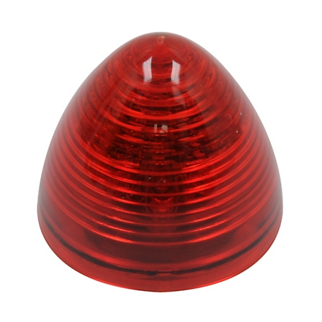 RoadPro 2 in. Beehive Sealed Marker Light Red