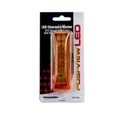 Image showing  3.75 in. Sealed Marker Light Amber