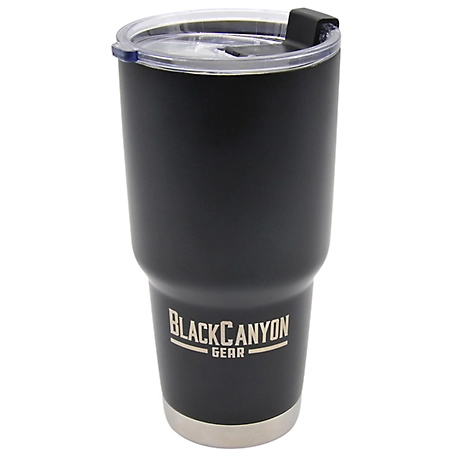 BlackCanyon Outfitters 32 oz. Tumbler Stainless Steel Tumbler with Lid Durable Coffee Cup, Stainless Steel