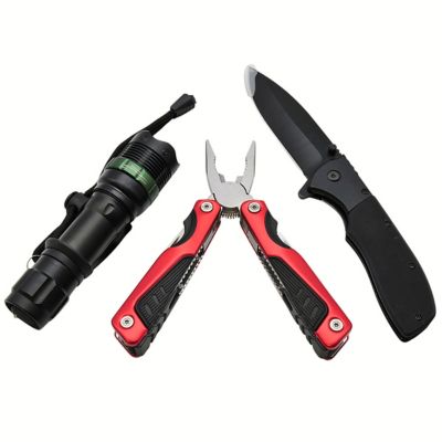 RoadPro 3 pc. Tactical Tool Set 5Ct Pdq, 18HS100