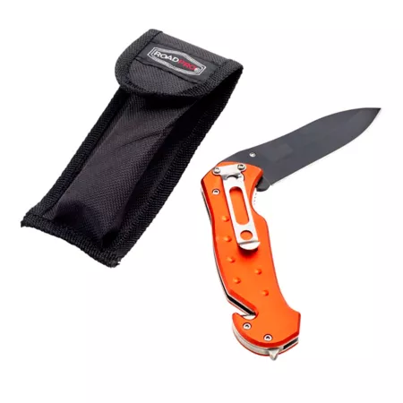 RoadPro 4" Locking Folding Knife with Pouch SST-60241 Knives