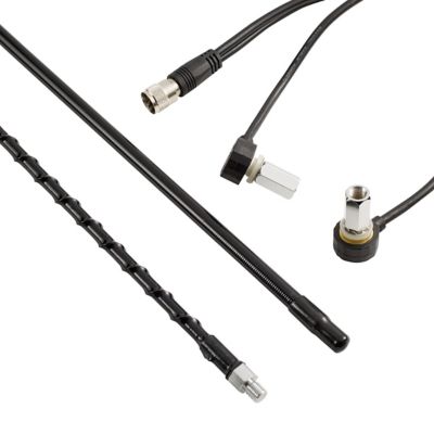 Image showing  4 ft. Dual Antenna Kit Black
