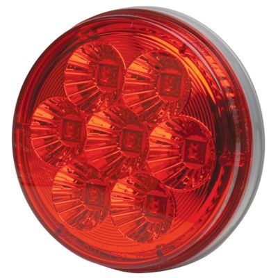 RoadPro 4 in. Red Economy Bulk Stop Turn Tail Lite