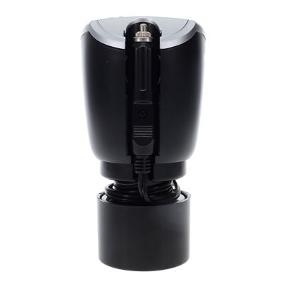 Image showing  4-in-1 Power Outlet Cupholder Adapter with 3 12-Volt and 1 Usb Port Multi Charger