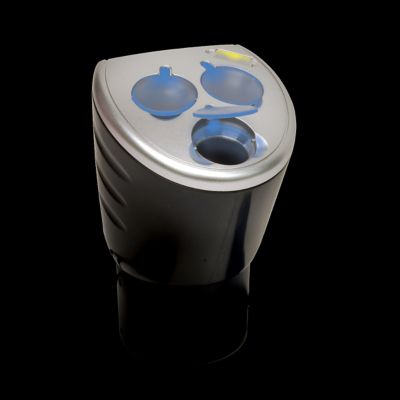 Image showing  4-in-1 Power Outlet Cupholder Adapter with 3 12-Volt and 1 Usb Port Multi Charger