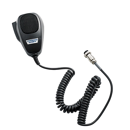 RoadPro 4-Pin Dynamic CB Microphone Black
