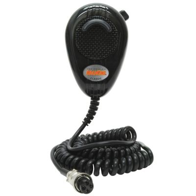 RoadKing 4-Pin Noise-Cancelling CB Mic Black