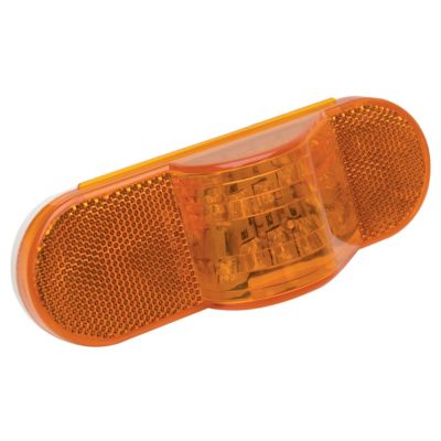 RoadPro 6.5 x 2.25 in. Mid Trailer Amber Oval Light