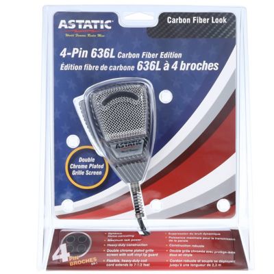 Image showing  636L Noise-Canceling 4-Pin CB Mic