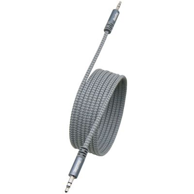 RoadKing 6 ft. Heavy-Duty Audio Cable Silver
