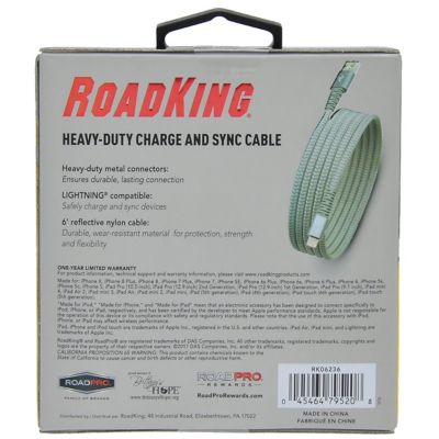 Image showing  6 ft. Lightning(R) to Usb Charge and Sync