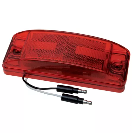 RoadPro 6" x 2" Rectangular Marker Light Red Automotive Work Lights