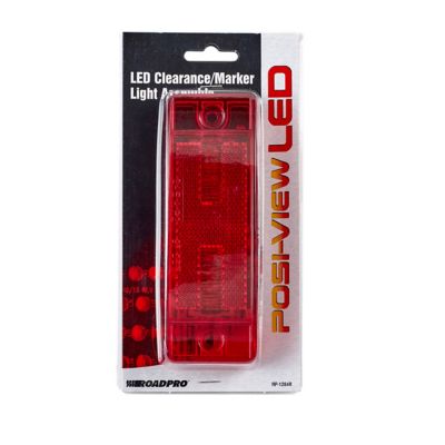Image showing  6 in. x 2 in. Rectangle Marker Light Red