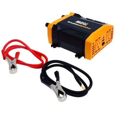 Image showing  750 Watt Power Inverter Dc 12V to 110V Ac Car Converter with 2 Usb Ports 2 Ac Outlets
