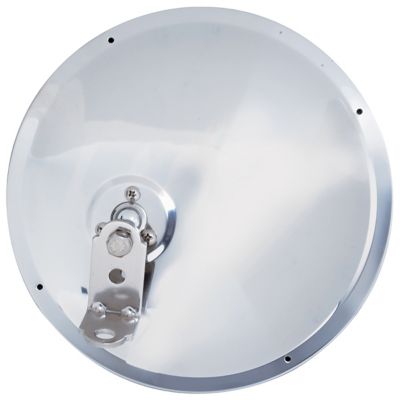 RoadPro 8.5 in. Ss Offset Stud Convex Mirror
