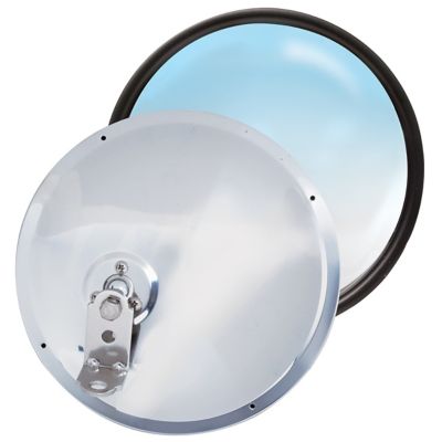 Image showing  8.5 in. Ss Offset Stud Convex Mirror