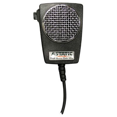 Astatic Mic D104M6B Pwr 4Pin Blk