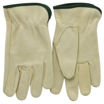 Image showing  Black Canyon 82030-M Grain Leather Cowhide Driver Work Glove Medium in Khaki