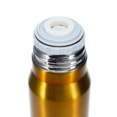 Image showing  Black Canyon Outfitters Bullet Bottle 25 oz. Insulated Water Bottle Brass Cartridge Hunting Accessory