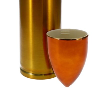 Image showing  Black Canyon Outfitters Bullet Bottle 25 oz. Insulated Water Bottle Brass Cartridge Hunting Accessory