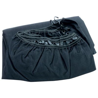 Image showing  Black Privacy Curtain 28 in.es By 11 ft. Single Cab Curtain