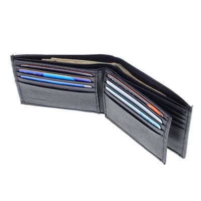 BlackCanyon Outfitters Leather Bifold Wallet for Men