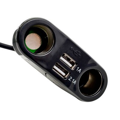Image showing  Cig Lighter 4-Way Socket Splitter