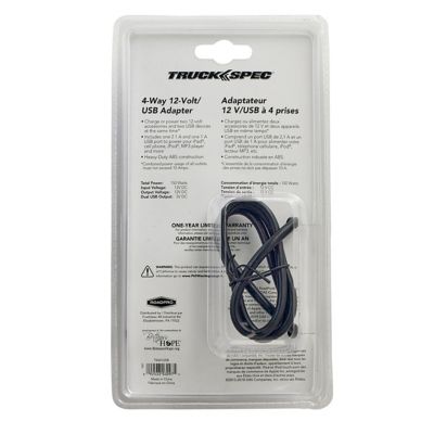 Image showing  Cig Lighter 4-Way Socket Splitter