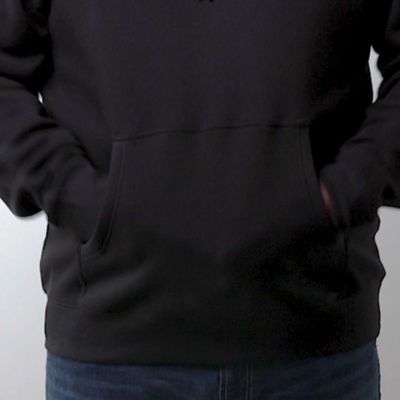 Image showing  Unisex Fleece Pullover Hoodie Sweatshirt in Comfortable Cotton