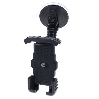 Cummins Windshield Phone Mount - Suction Cup Phone Holder for Car Or Truck Window Or Dash Universal Fit - Black